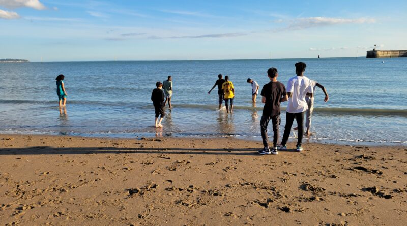 Promenade digestive sur la plage